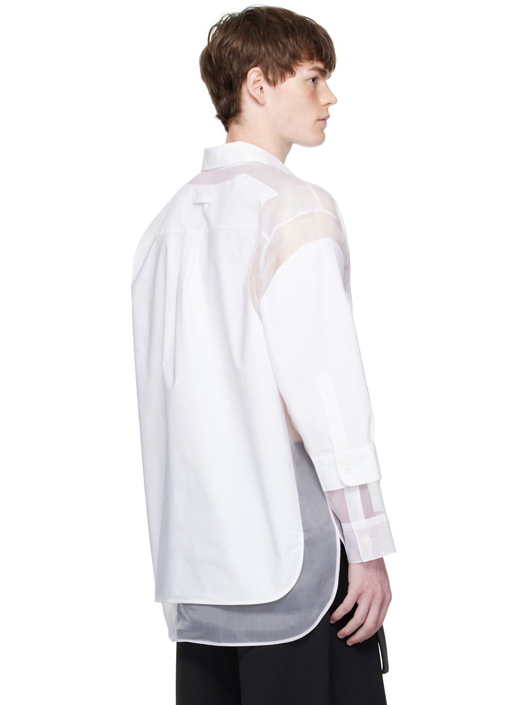 White 'The Petit Grand' Shirt - 3