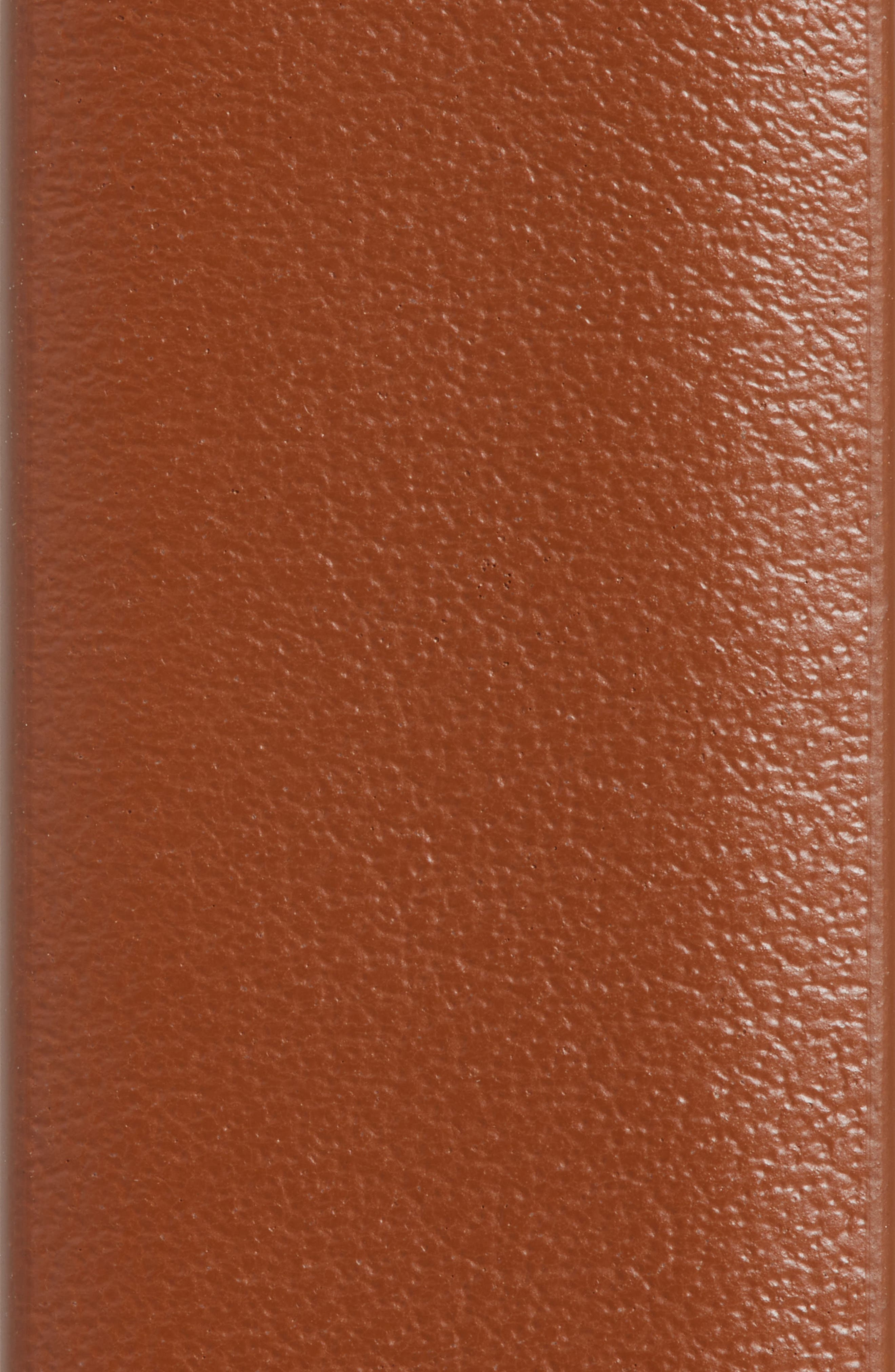 FERRAGAMO Hug Gancio Leather Belt in New Cognac at Nordstrom - 2