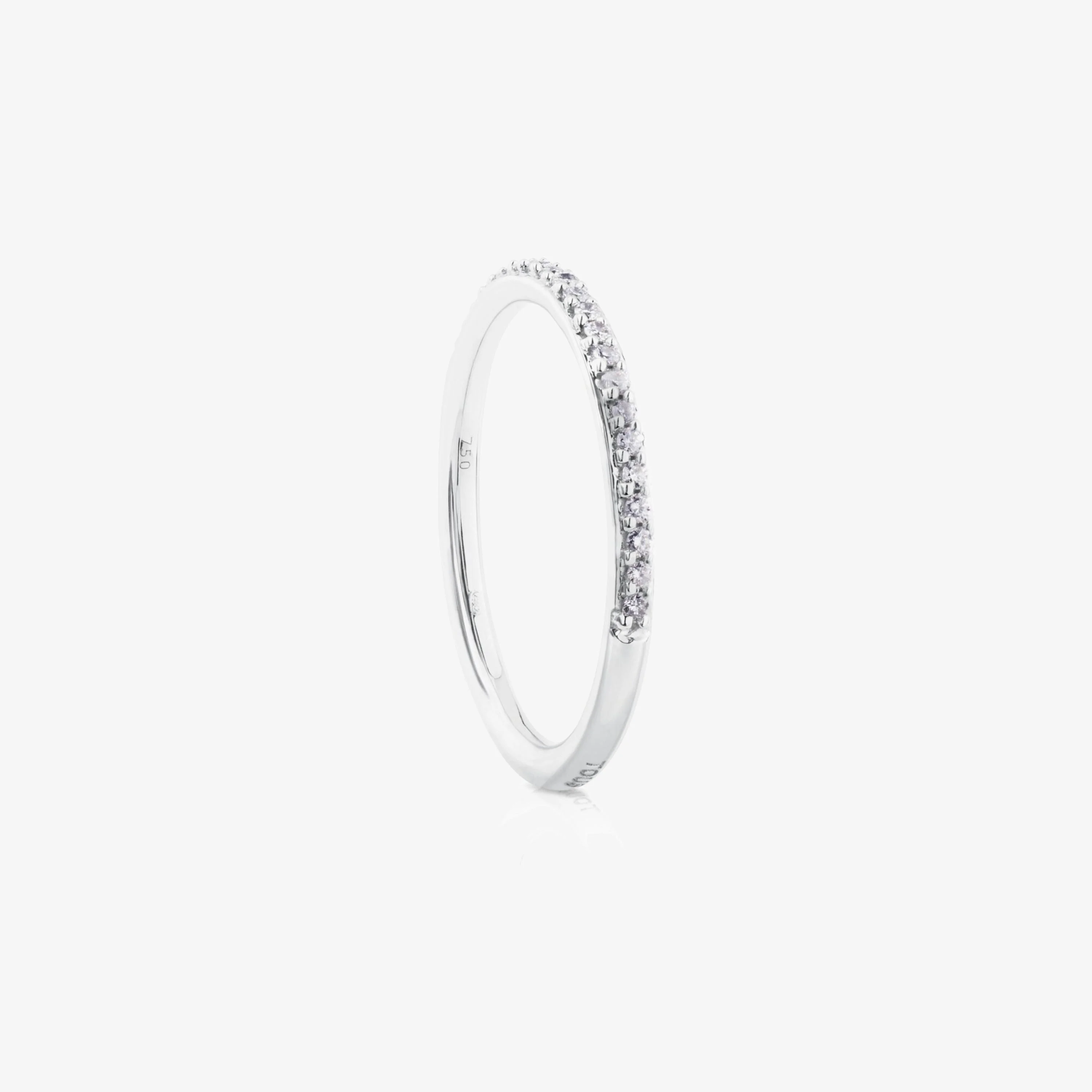 18K white gold Les Classiques Ring with Diamond - 1