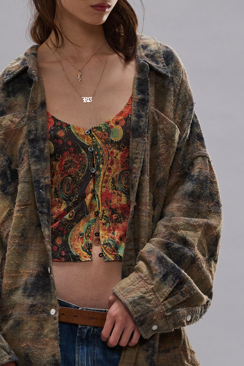 DROP NECK WORKSHIRT 3