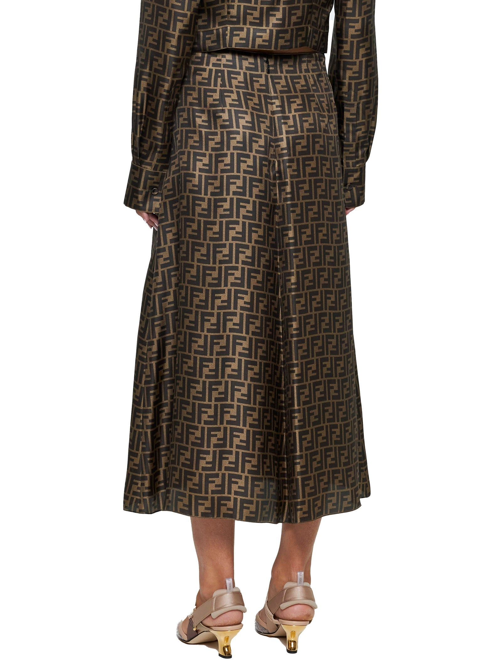 Fendi Women Ff Maxi Skirt<Br/> - 3