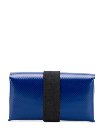 Marni logo print leather wallet outlook