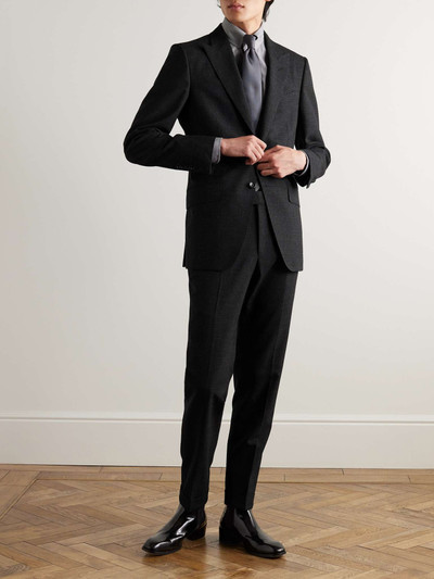 TOM FORD O'Connor Slim-Fit Checked Wool Suit Jacket outlook