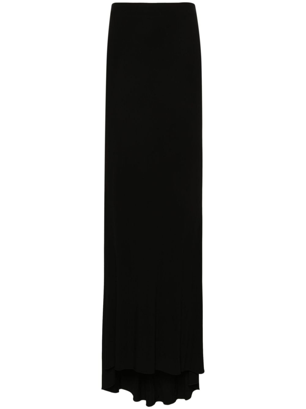 crepe column maxi skirt - 1
