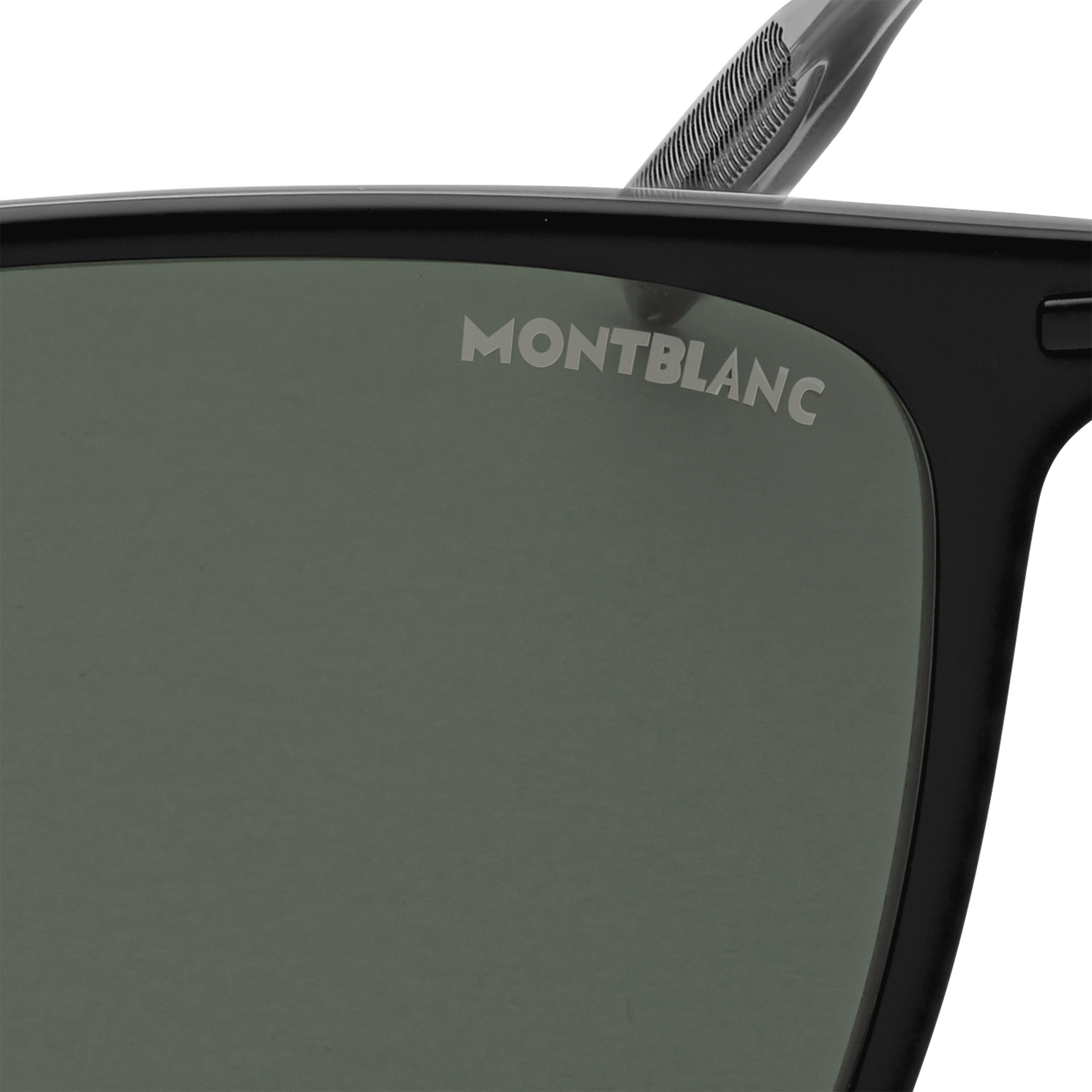 Rectangular Sunglasses with Black Injection Frame - 3