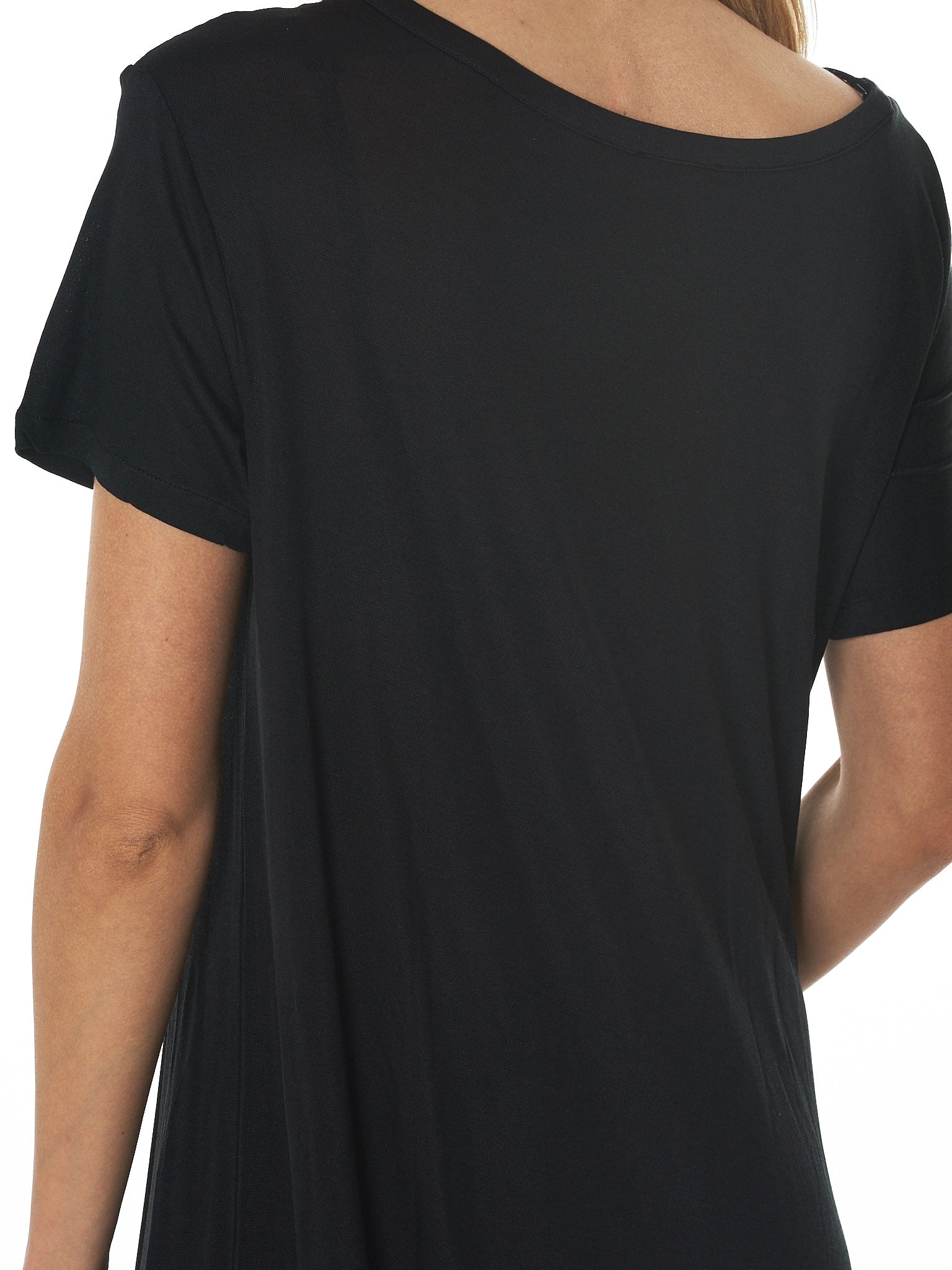 Floor-Length T-Shirt Dress - 5