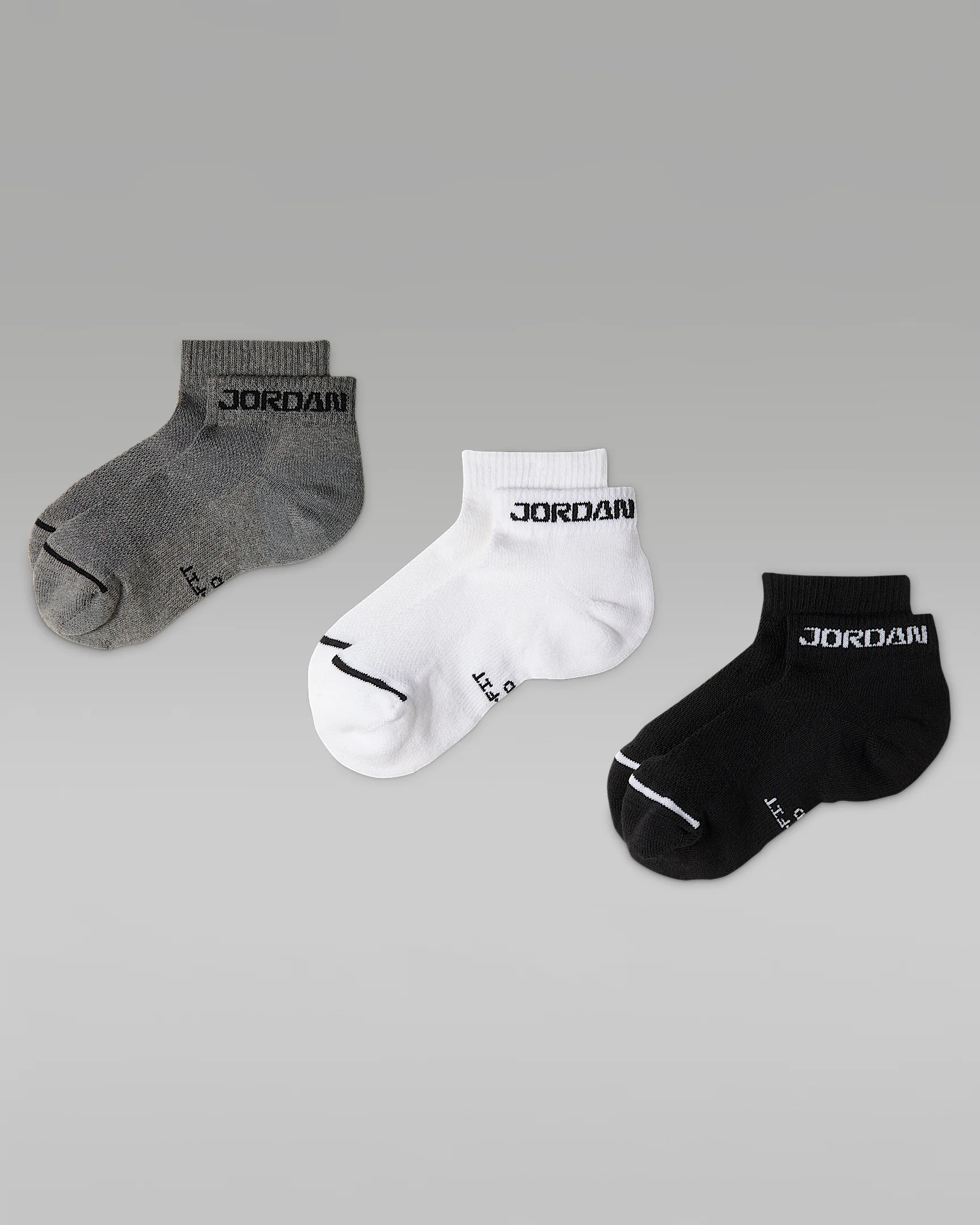 Jordan Everyday Elevated No-Show Socks (3 Pairs) - 1
