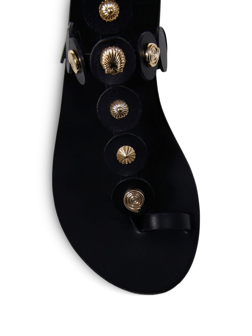 embellished buckle sandals - 4