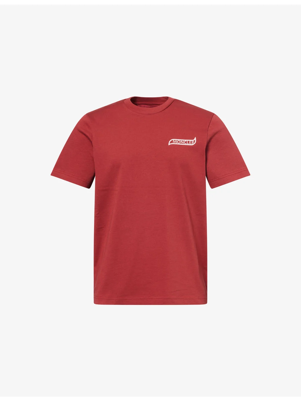 Logo-Print Short-Sleeve Cotton T-Shirt - 1