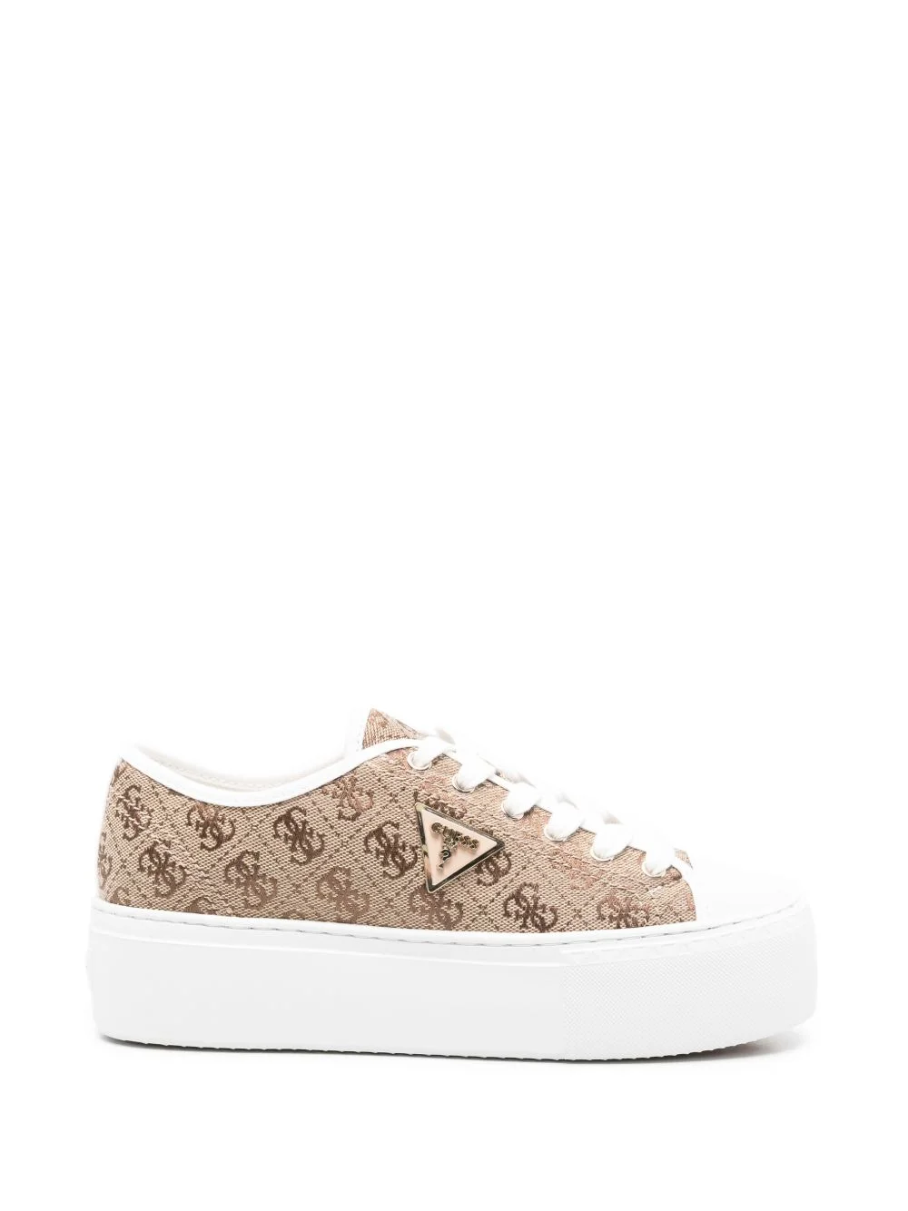 monogram platform sneakers - 1