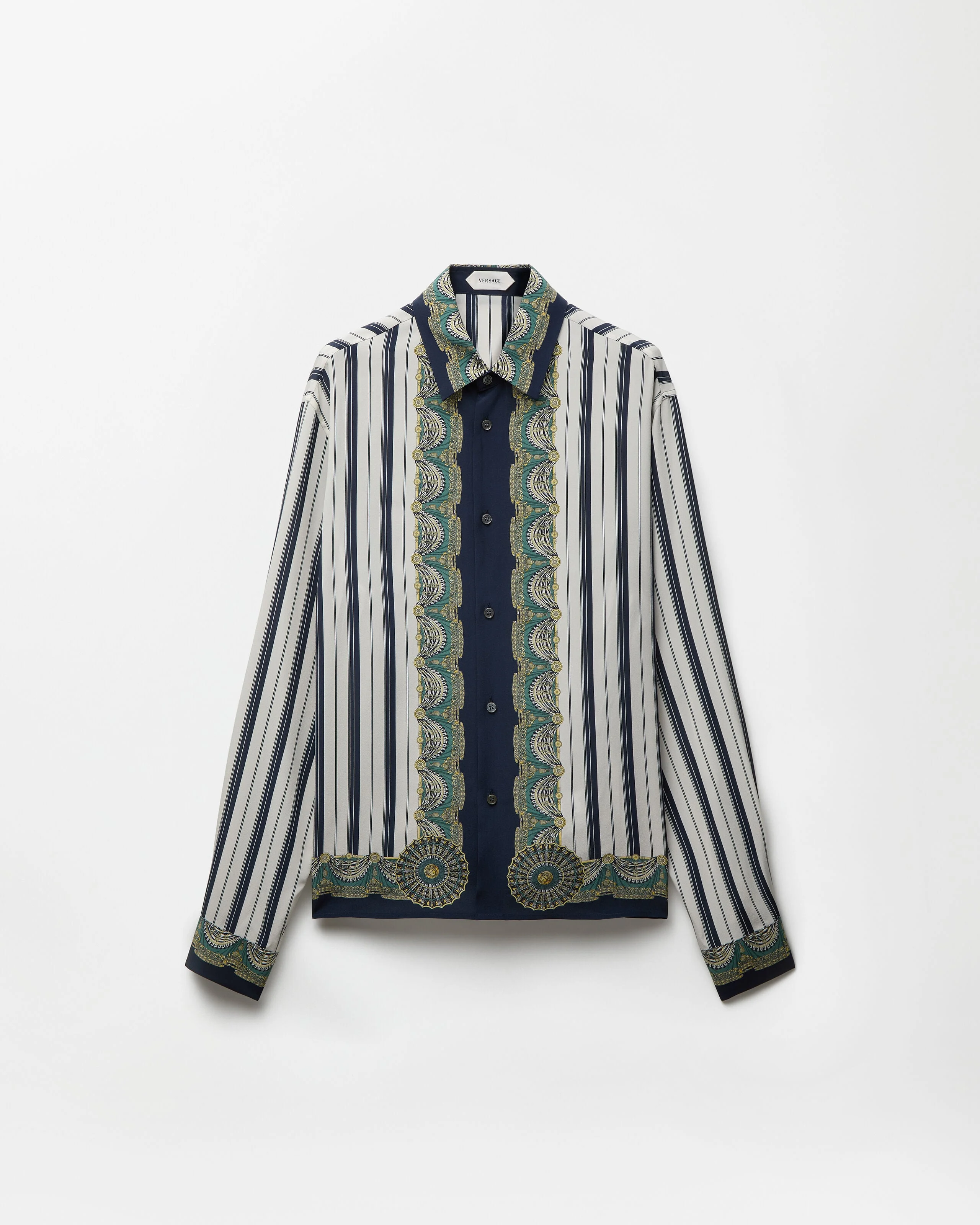 Printed Silk Crêpe De Chine Regular Shirt - 1