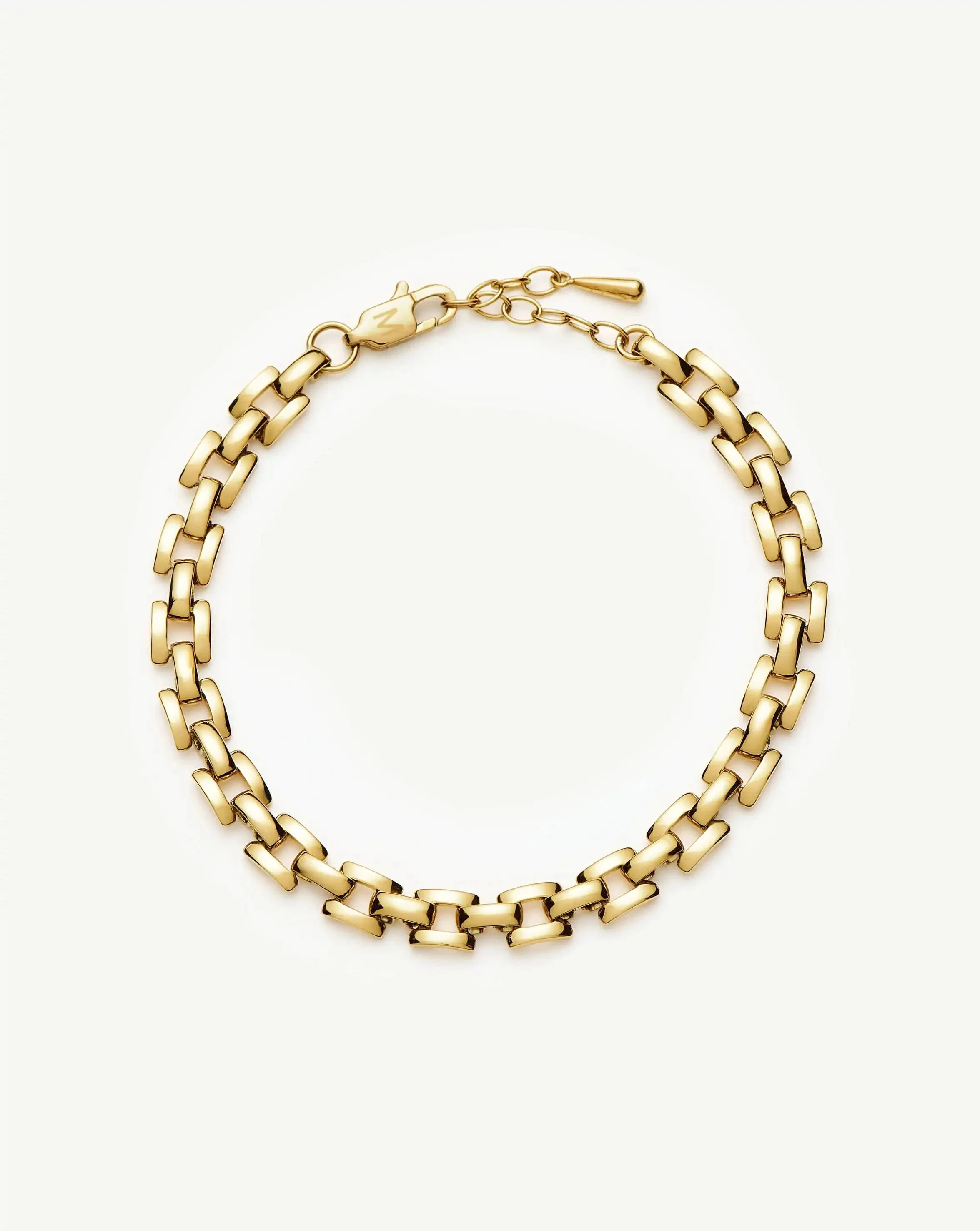 Timepiece Link Chain Bracelet - 1
