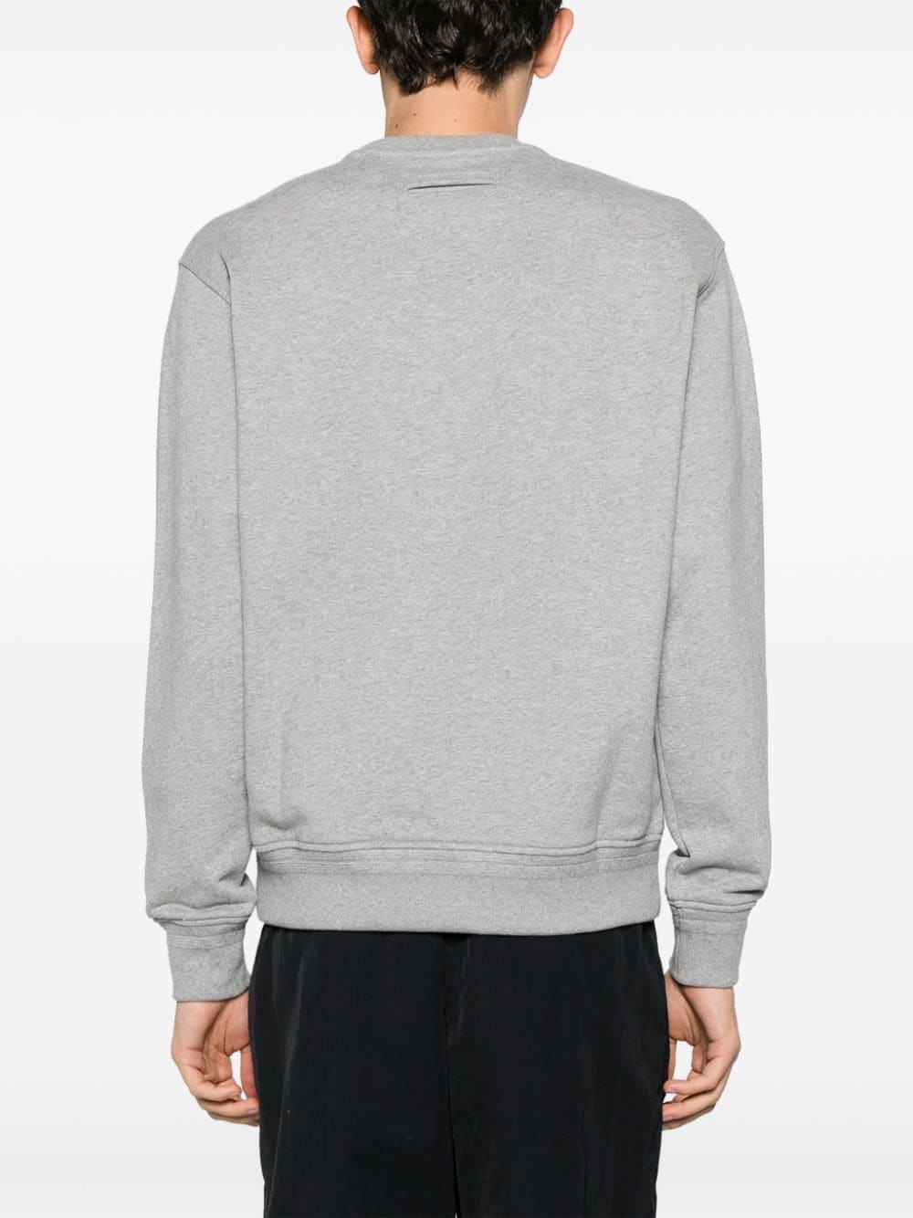 logo-appliqué cotton sweatshirt - 4
