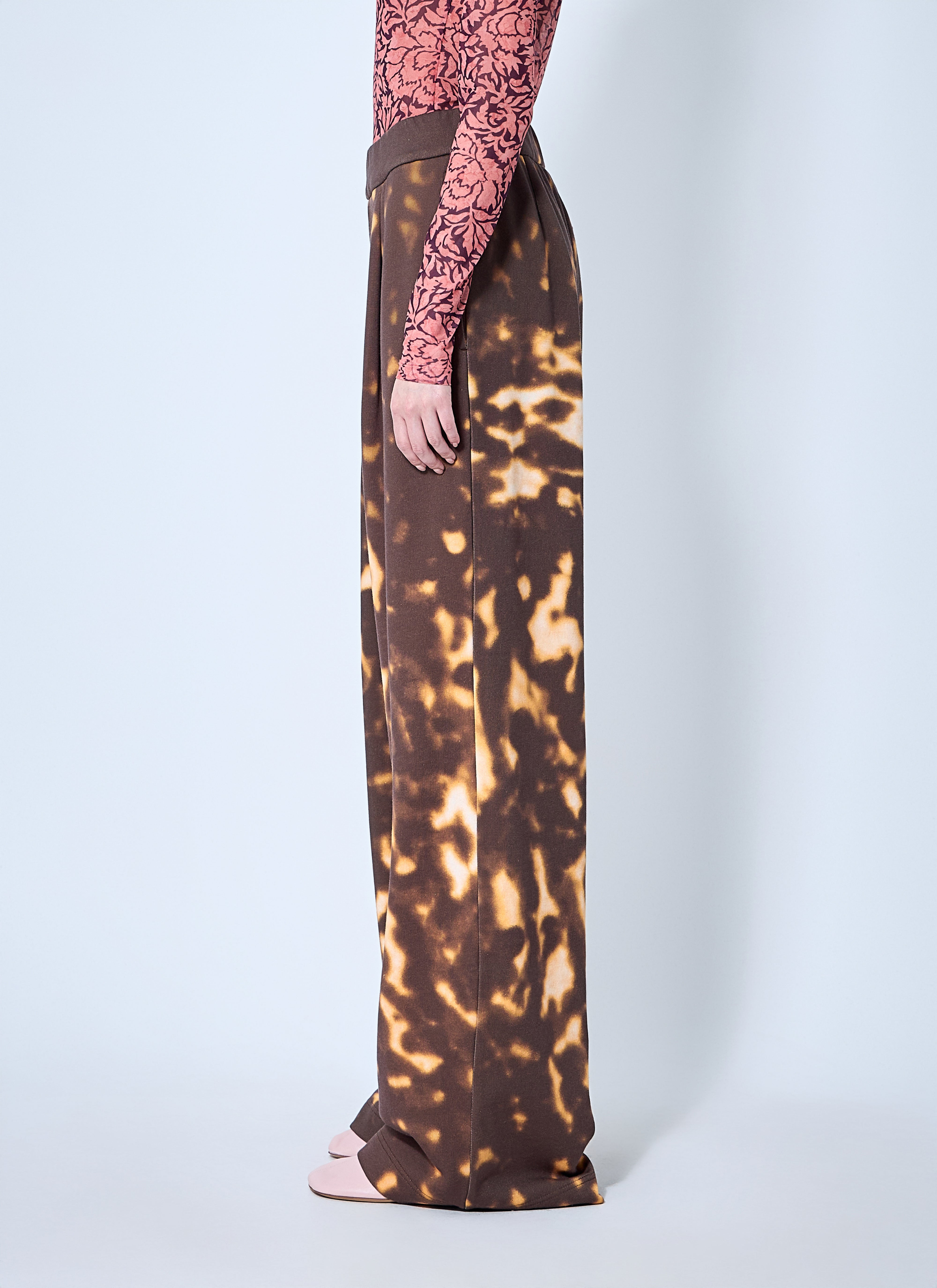 Dries Van Noten Women Tie-Dye Track Pants - 3