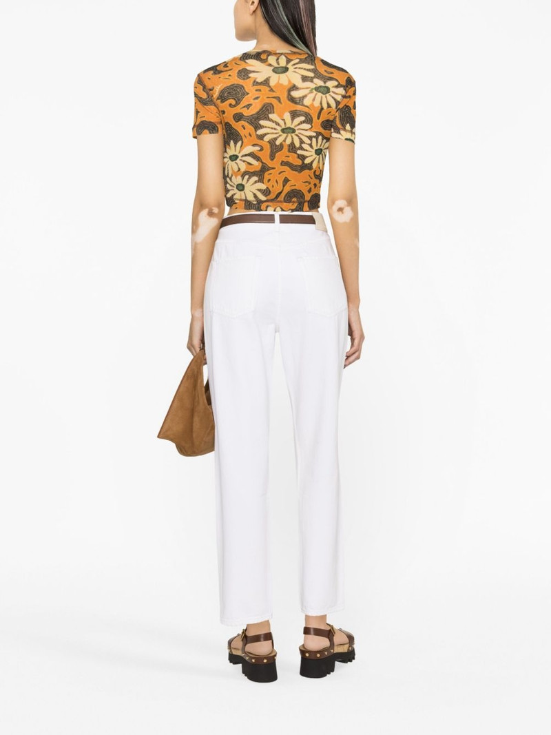 Devi low-rise straight-leg jeans 4