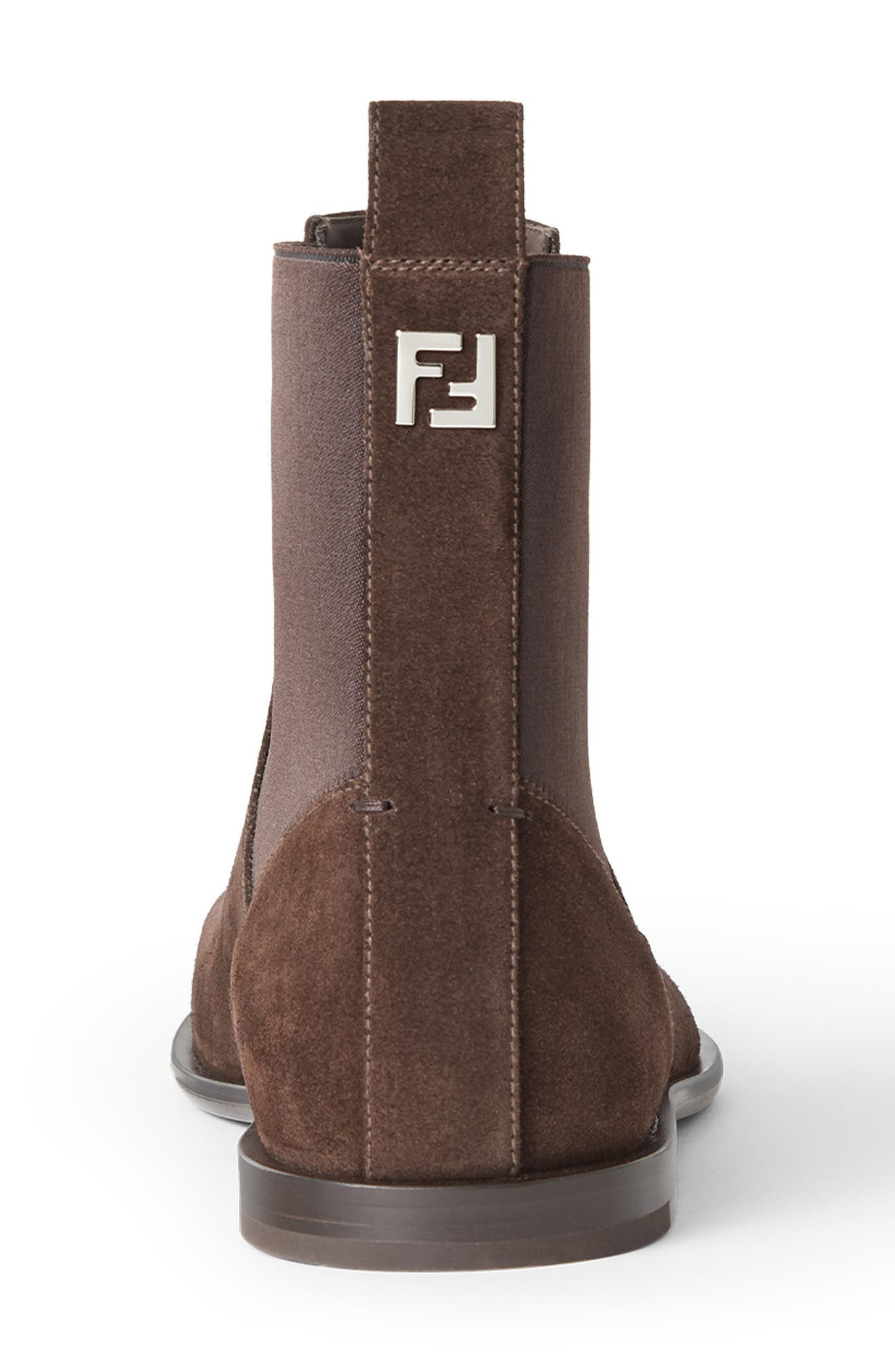 Fendi Stivaletto Chelsea Boot in F1Tox Dark Brown Moro at Nordstrom - 3