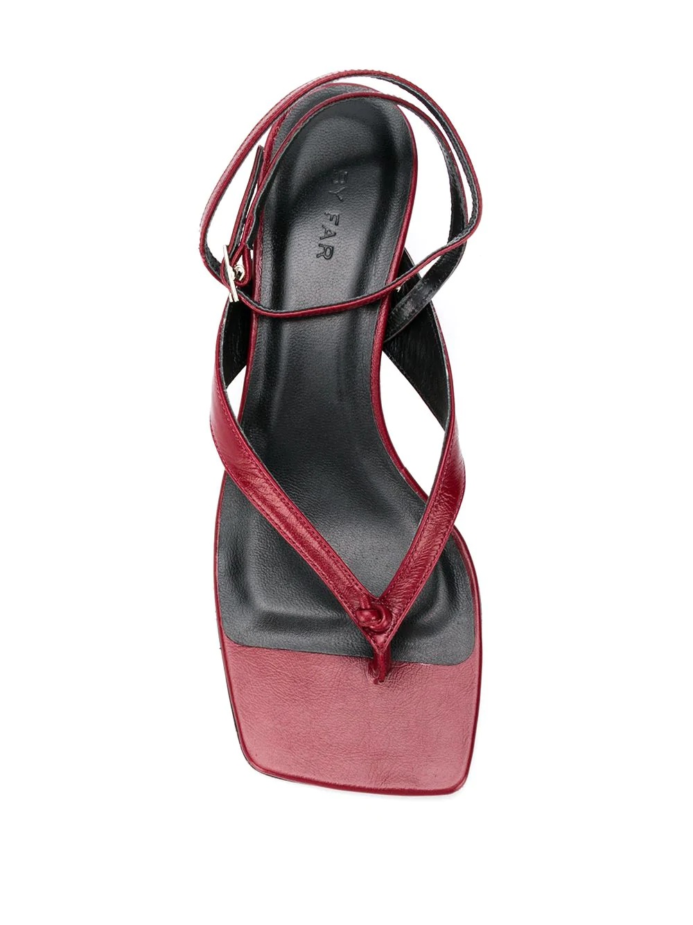 strappy leather sandals - 4