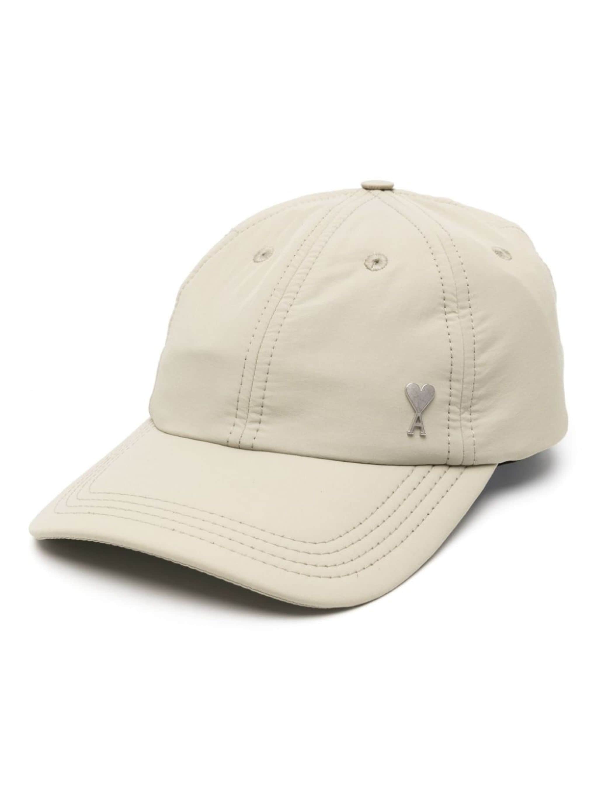 logo-plaque baseball cap - 1