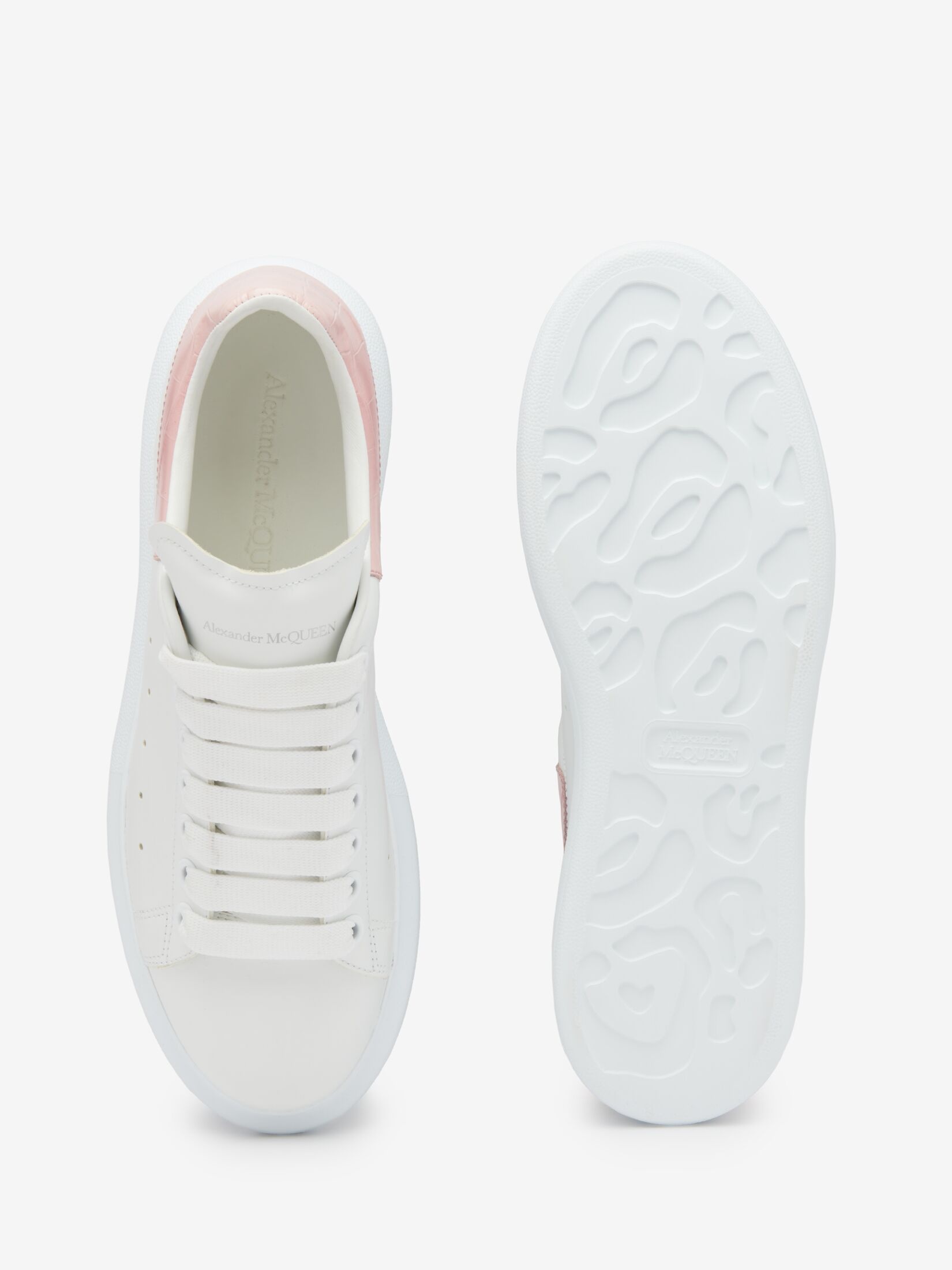 Women's Oversized Sneaker in White/clay - 4
