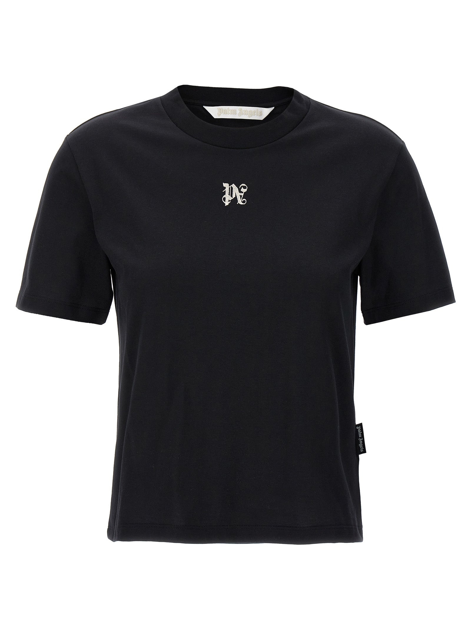 【関税込み】PALM ANGELS EMBROIDERED MONOGRAM T-SHIRT Palm Angels Palm Angels 'Monogram' T Shirt | balardi