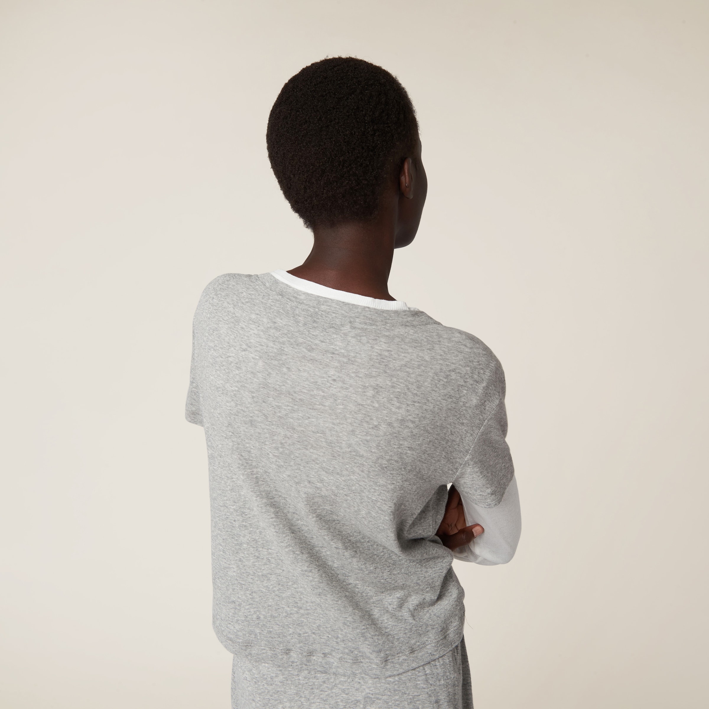 Miu Miu Ribbed jersey T-shirt | REVERSIBLE