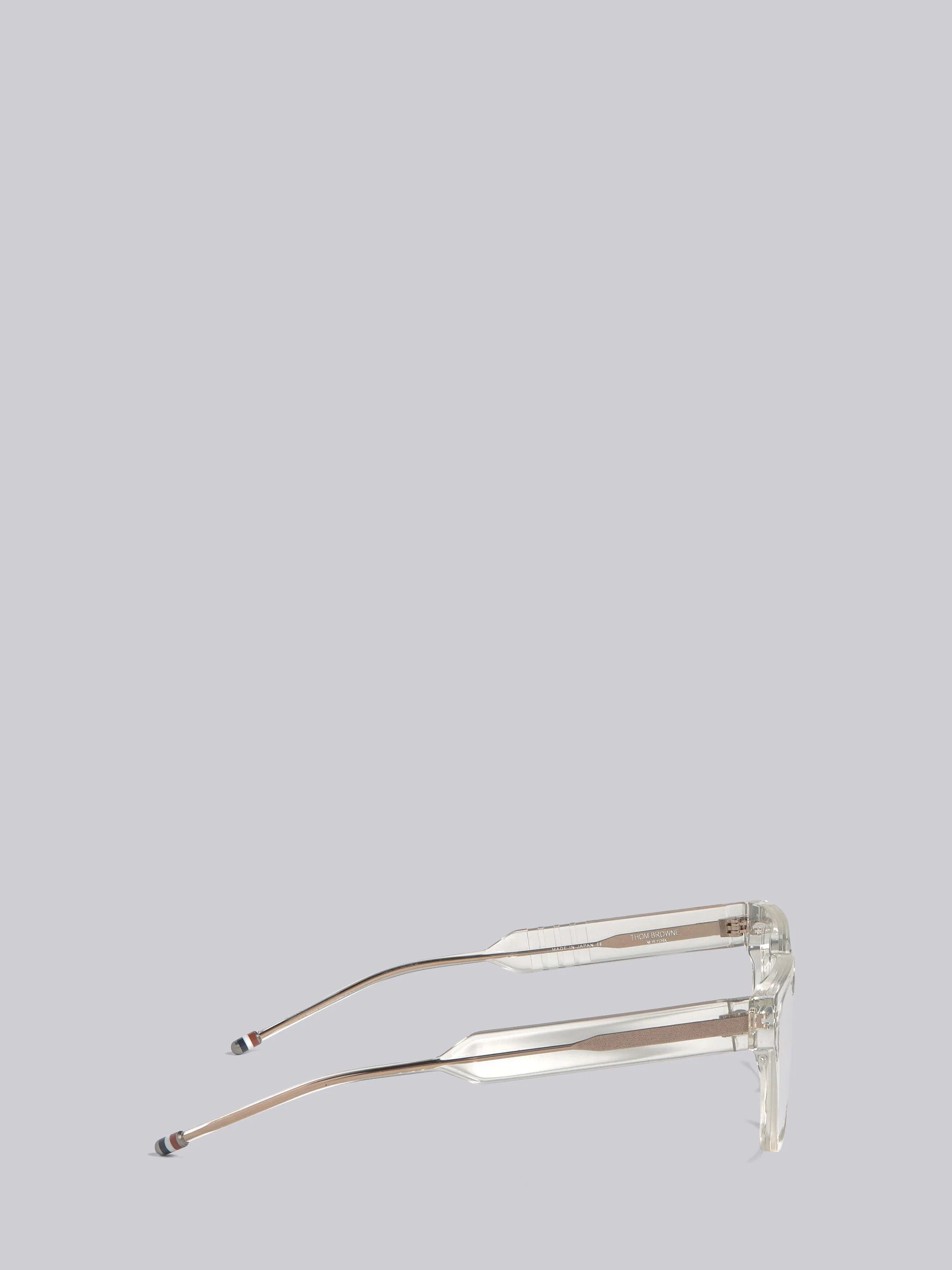 TB423 - Tortoise And White Gold Square Glasses - 3
