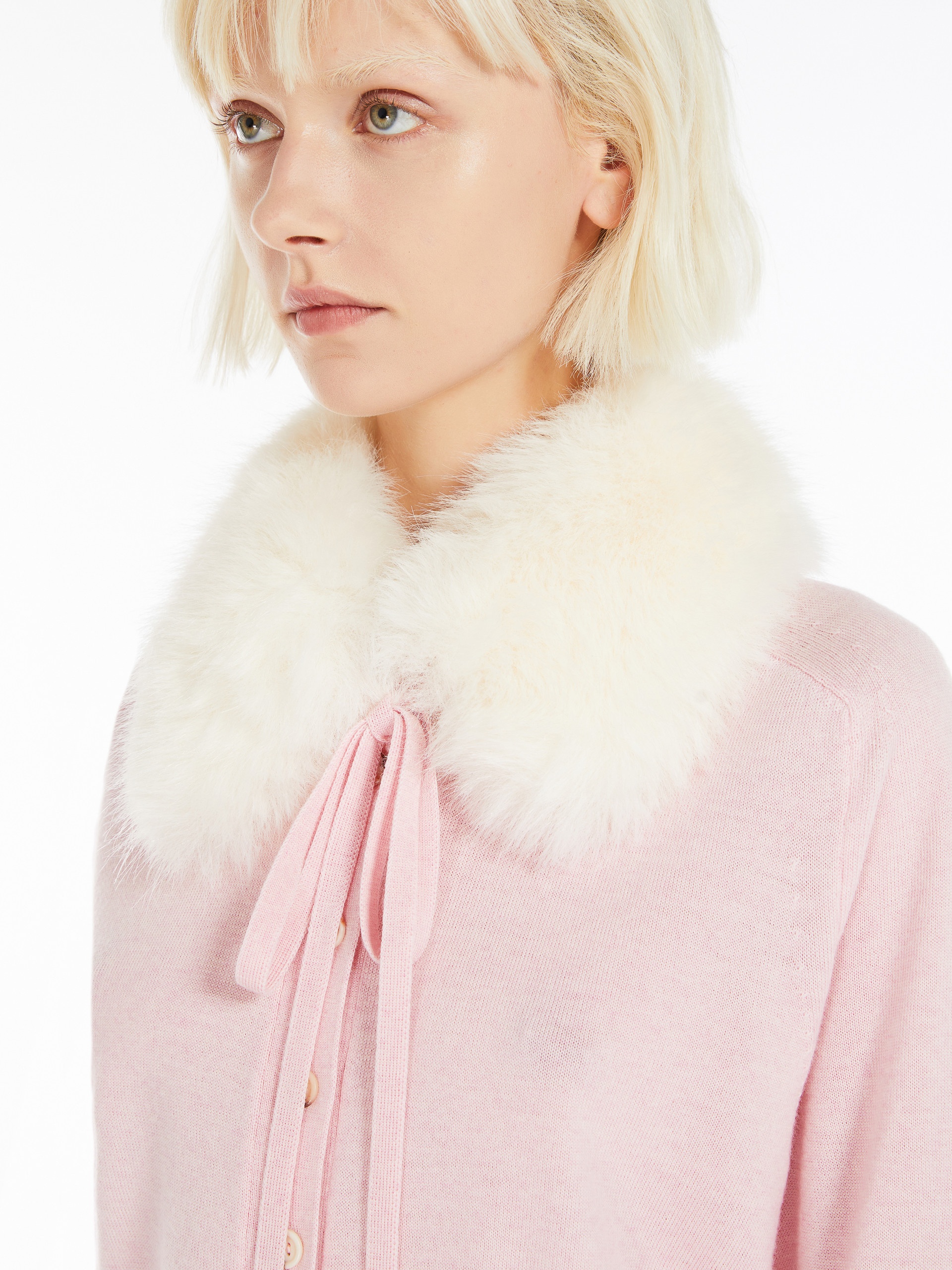 SPORT Detachable-collar cardigan - 5