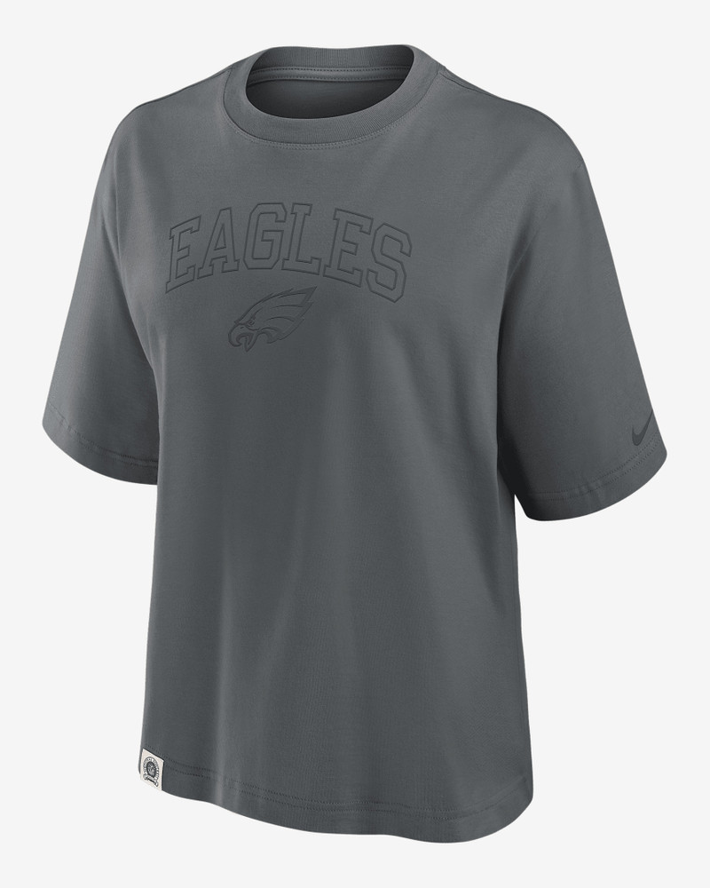Philadelphia Eagles Arch Boxy Women's Nike NFL T-Shirt 1