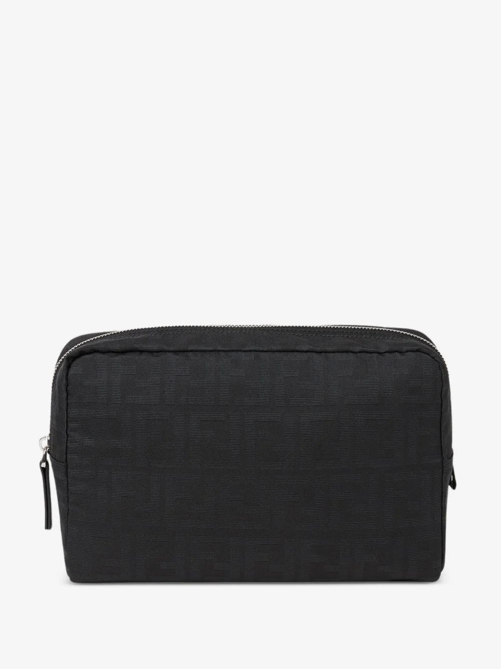 black Superlight FF Zucca fabric toiletry case - 1