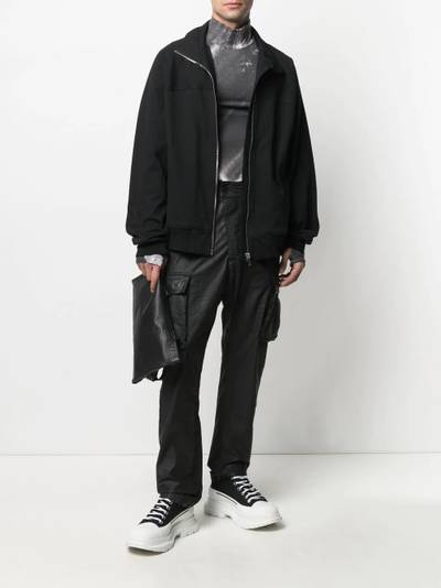 11 by Boris Bidjan Saberi drop-crotch trousers outlook