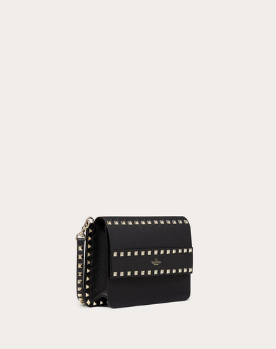 Valentino Small Rockstud Grainy Leather Crossbody Bag outlook