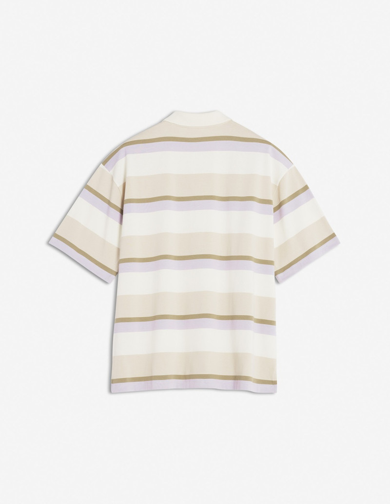 STRIPED SS OVERSIZE POLO 5