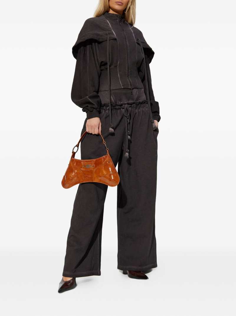 KNWLS Haze zip-fastening hooded jacket outlook