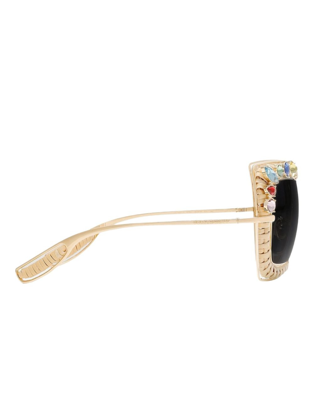 Rafia Fiori embellished sunglasses - 3