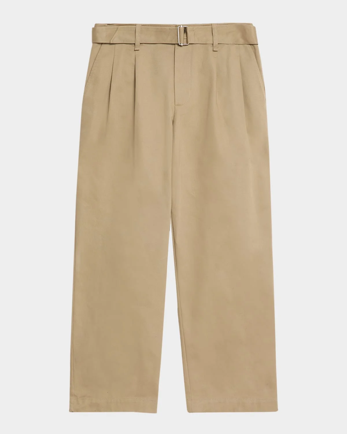 Men's Kent Pleated Cotton Trousers - 1
