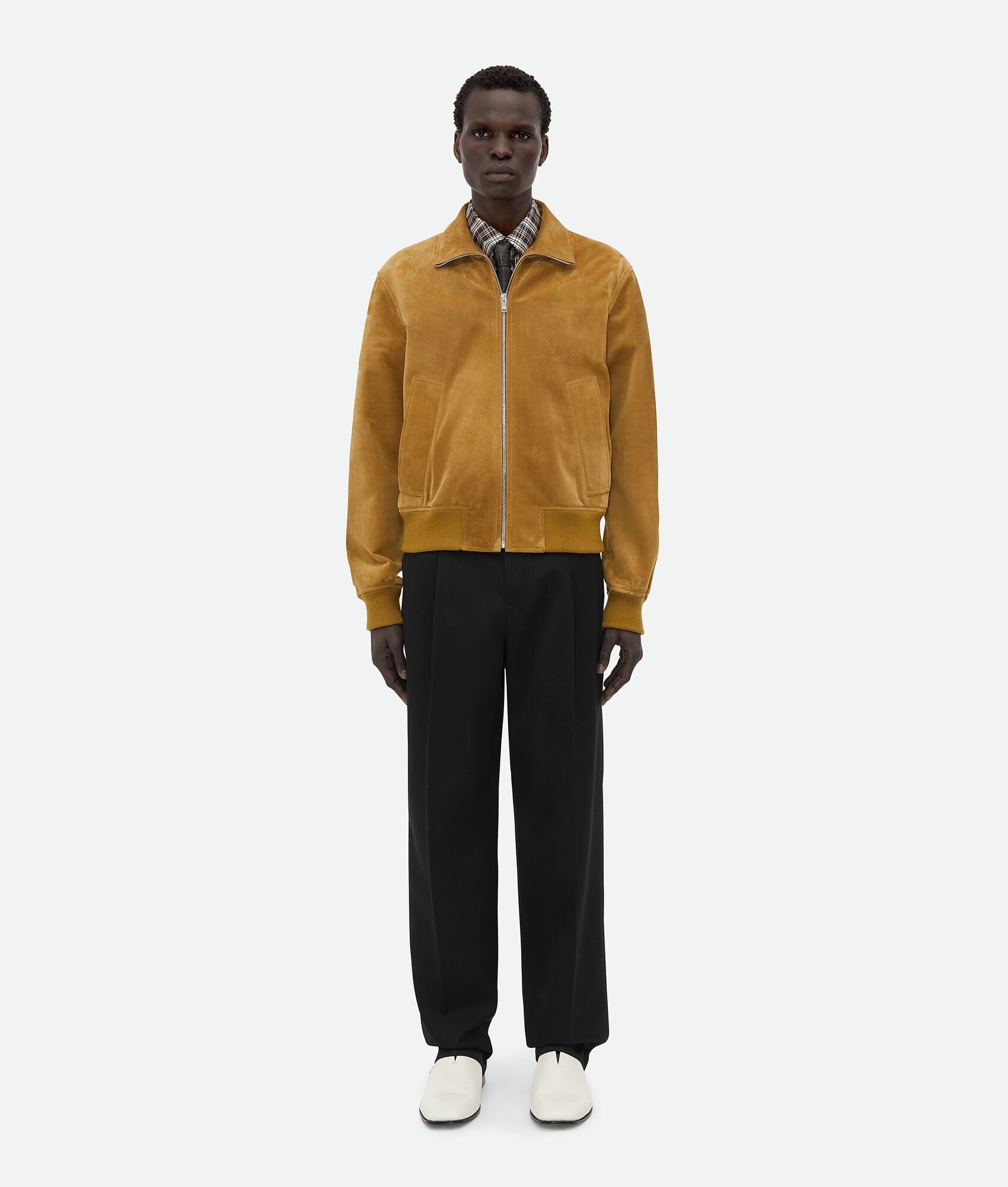 Suede Leather Blouson - 4