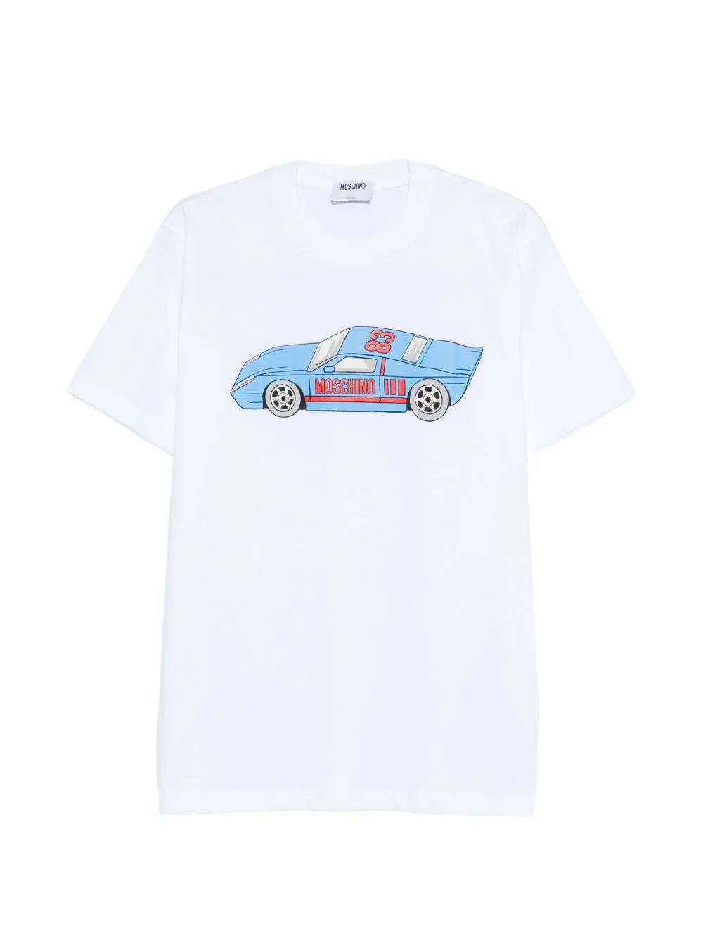 car-print T-shirt - 1