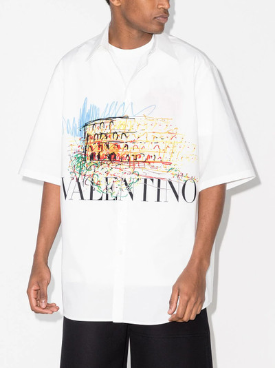 Valentino Roman Sketches print shirt outlook