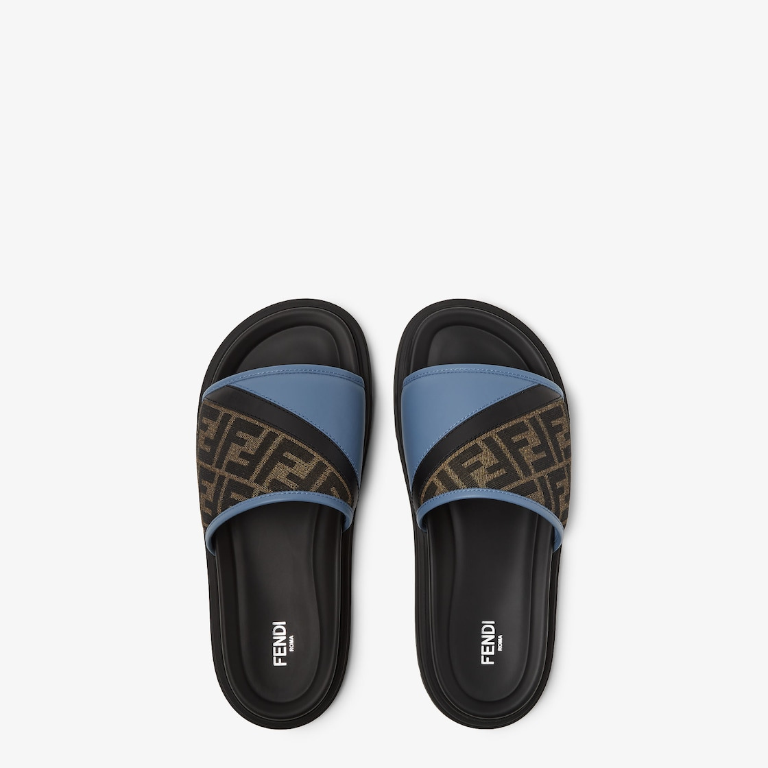 Fendi Diagonal Slides - 4