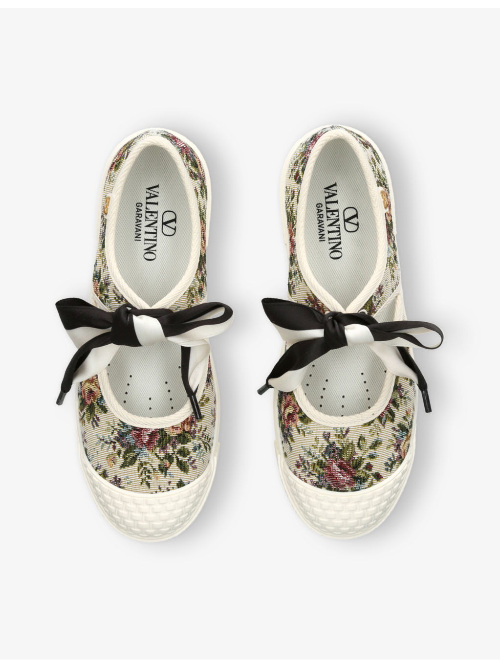 Bay By Bay Jacquard Cotton Low-Top Trainers - 2