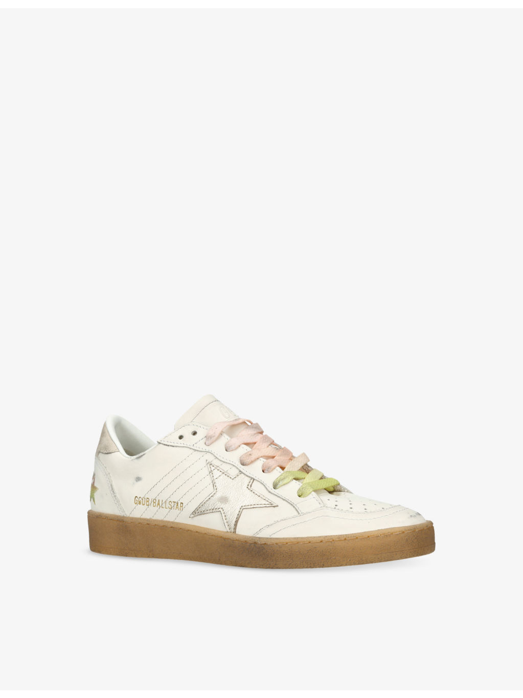 Women’s Ball Star Leather Low-Top Trainers - 3