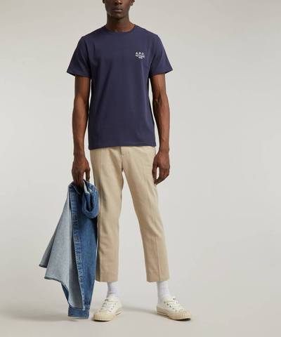 A.P.C. Raymond Embroidered Logo T-Shirt outlook