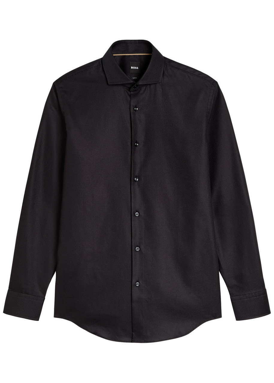 Boss Textured Woven Shirt - 1