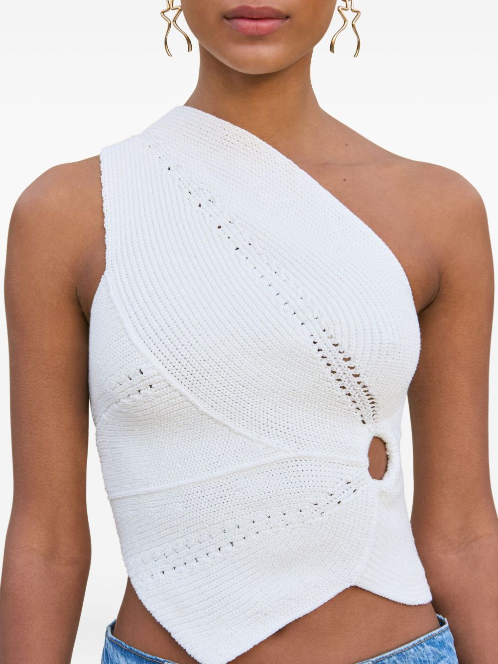 Deneuve one-shoulder tank top - 4