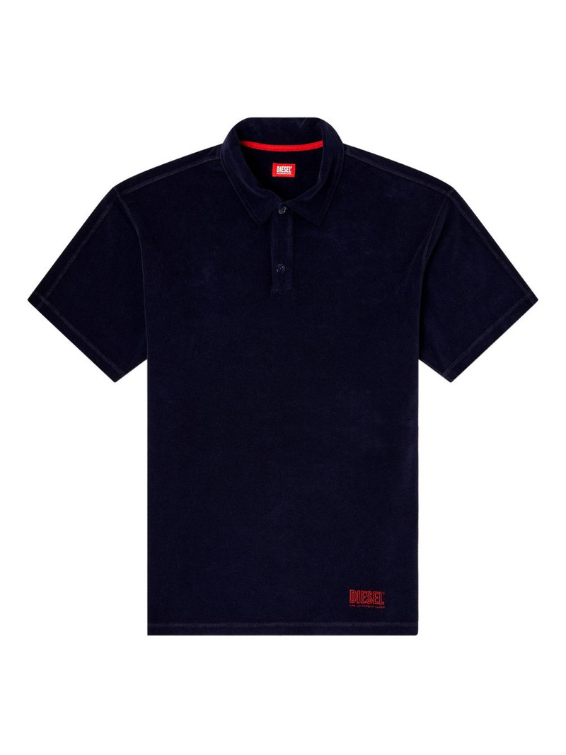Joshua-D-Core embroidered-logo polo shirt 1