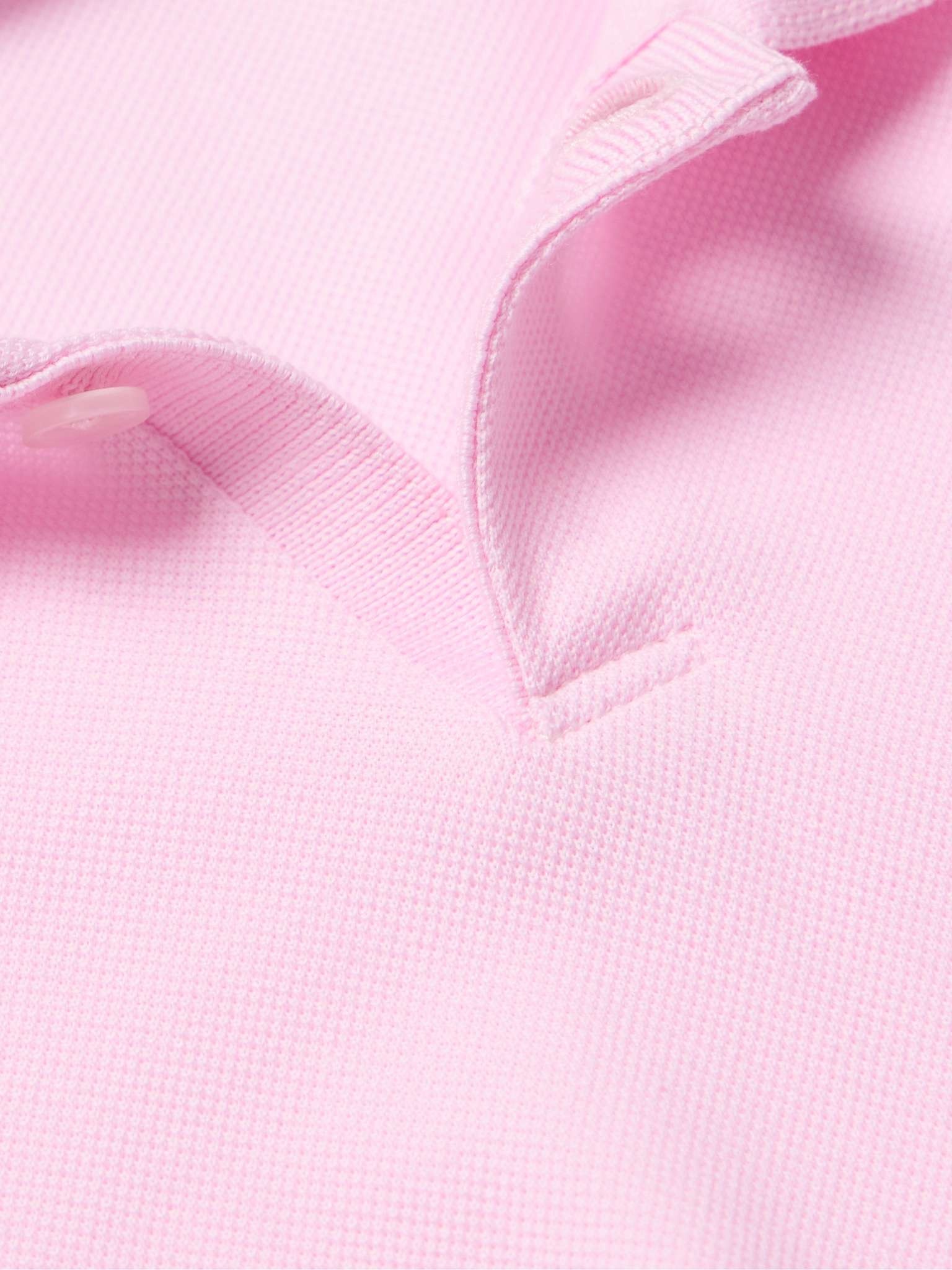 Bruno Slim-Fit Organic Cotton-Piqué Polo Shirt - 4