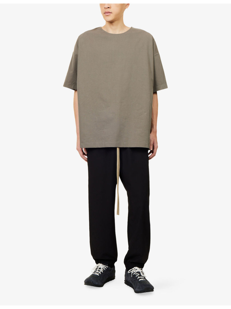 Fear of God Oversized Short-Sleeves Cotton-Blend T-Shirt outlook