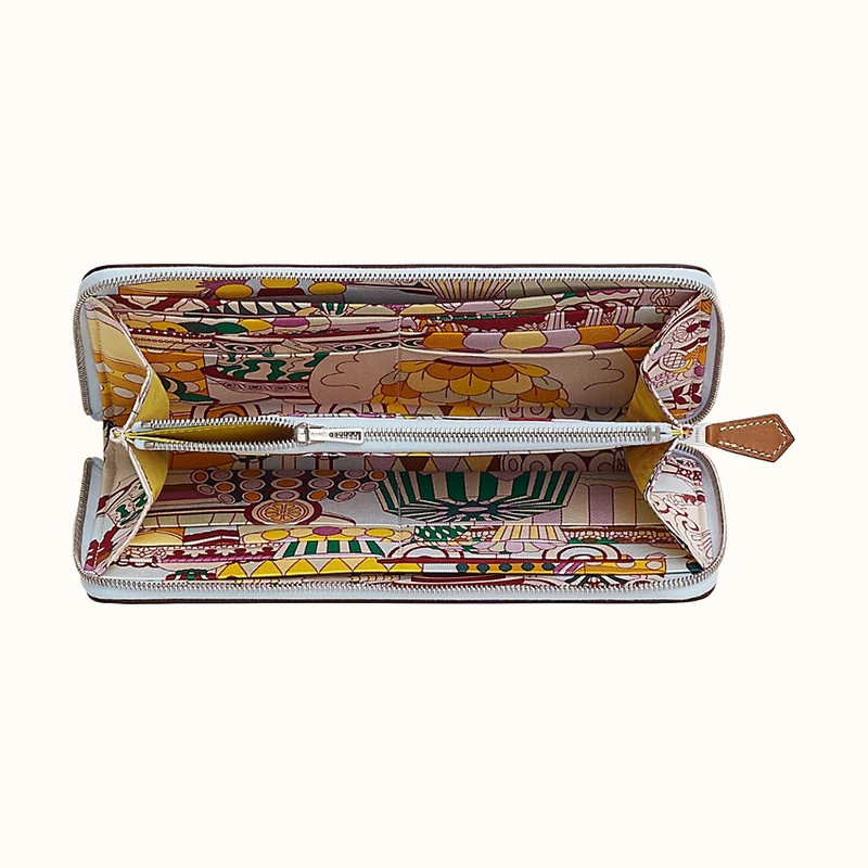 Hermès Silk'In Classique long wallet outlook