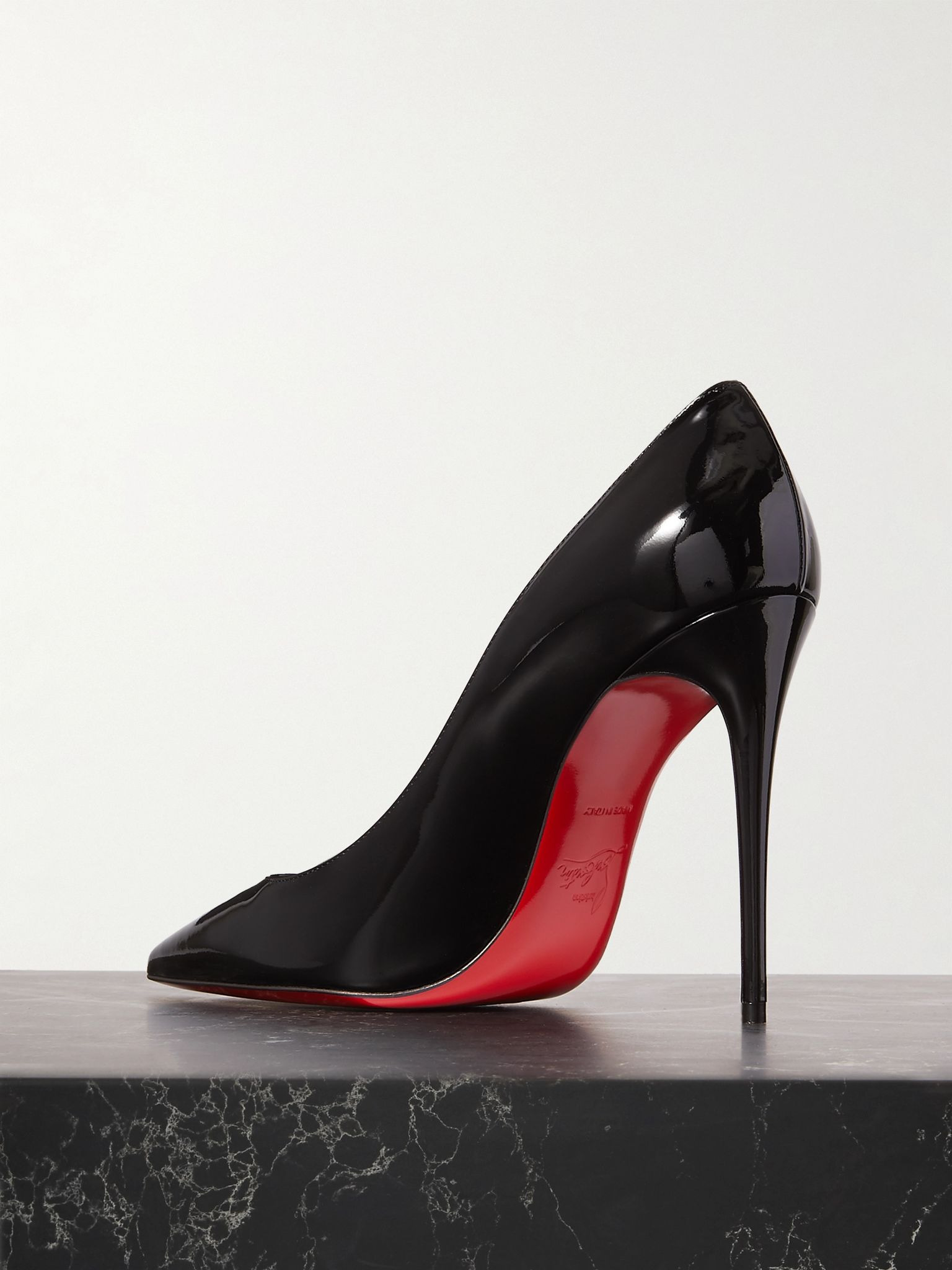 Kate 100 patent-leather pumps Black - 3