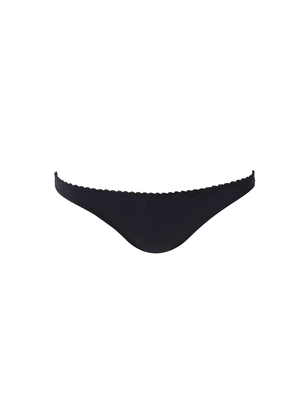 POMPANO BLACK BIKINI BOTTOM - 1